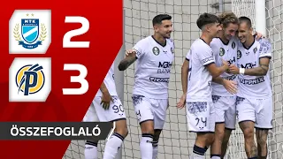 OTP Bank Liga: MTK Budapest–Puskás Akadémia FC 2–3 | összefoglaló