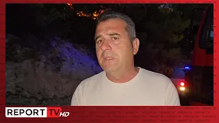 Zgjerimi i vatrës së zjarrit në Mallakastër, kryebashkiaku: Shuarja e pamundur, nesër rifillojmë...
