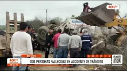 La Libertad: Two people dead in traffic accident on Panamericana Norte