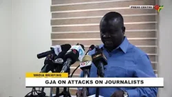 “This Must Stop!” — GJA President Speaks Out Against Attacks on Journalists at Press Centre ?️?