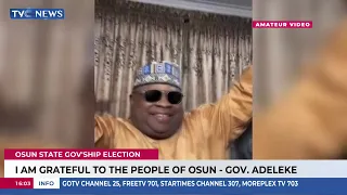 Pres. Tinubu Congratulates Governor Ademola Adeleke On Election Victory