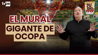 The massive mural that tells the history of the Franciscans