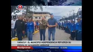 Yaracuy: Independencia municipality strengthens its environmental sanitation system