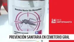 Health prevention at the Antofagasta General Cemetery for All Saints' Day