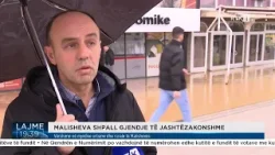 Vërshime në mjedise urbane dhe rurale të Malishevës