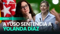 Ayuso retrata a Yolanda Díaz: "Que se meta en el PSOE y lo termine de hundir"