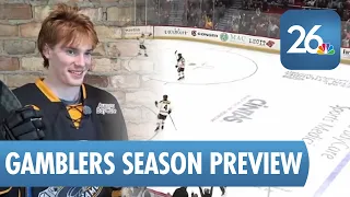 Gamblers Forward Ritter Coombs Talks Team Chemistry and Clark Cup Goals
