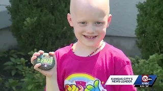 Maddie's Rock Garden a bright spot for a 6-year-old girl with cancer diagnosis