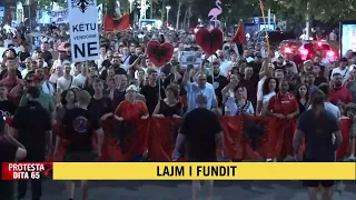 Protesta antiqeveritare në ditën e 65-të. Qytetarët te Parlamenti: Ndryshim sistemi!
