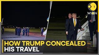 Trump Secretly Flew On Military Jet After Iranian Threat: Report | WION News