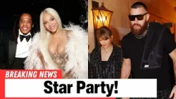 Taylor Swift and Travis Kelce Spotted Mingling With Beyoncé