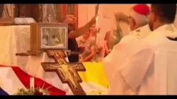 Fe y emoción: Caazapá recibe reliquias de San Francisco de Asís