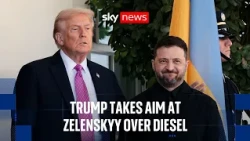 Trump blames Zelenskyy for rise in fuel costs ahead of midterm elections