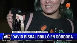 David Bisbal rocked Córdoba with his classics and a tribute to the greatest ballads