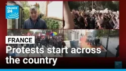 Fresh protests across France • FRANCE 24 English