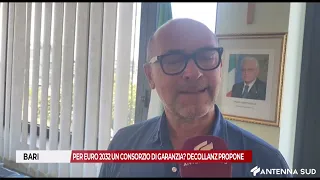 AUGUST 4, 2026 - BARI: DE COLLANZ PROPOSES A GUARANTEE CONSORTIUM FOR EURO 2032