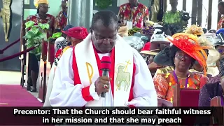 CONSECRATION SERVICE LITANY BY THE RT. REV'D OWEN NWOKOLO