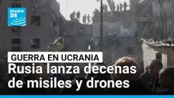 Más de una veintena de muertos por ataques rusos en el norte de Ucrania • FRANCE 24 Español