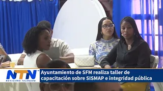Ayuntamiento de SFM realiza taller de capacitación sobre SISMAP e integridad pública