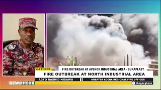 Fire Outbreak At North Industrial Area