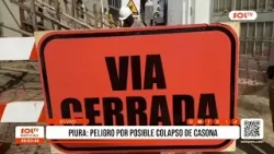 Piura: peligro por posible colapso de casona