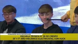 ESCUELA TÉCNICA Nº 35 DE CRESPO (6º Y 7º AÑO-MECÁNICO ELECTRICISTA), CON HUCK