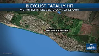 Police identify 91-year-old bicyclist killed in Kekaha crash