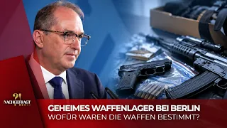 Secret Weapons Cache Near Berlin - Press Conference 08/21/2026
