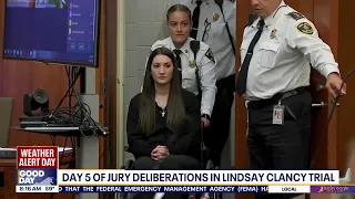 Lindsay Clancy trial: Day 5 of jury deliberations