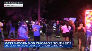 Man killed, 9 others hurt in Washington Park mass shooting, Chicago police say