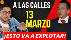 Organizaciones Sociales Ratifican Movilización Nacional para el 13 de Marzo