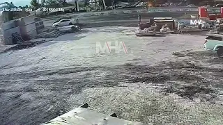 Katibinin Ağır Yaralandığı Kazanın Görüntüleri Ortaya Çıktı!