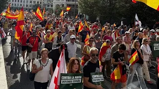 Δεύτερη «Πορεία για την Αξιοπρέπεια» στη Μαδρίτη με φόντο την κρίση στη Θέουτα