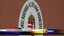RABLÁS A JÁSZBERÉNYI PIACTÉRNÉL