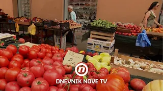Rajčica skuplja od mesa? Na tržnicama cijene dosežu i 10 eura | Dnevnik Nove TV