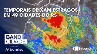 Storms cause damage in 49 cities in Rio Grande do Sul
