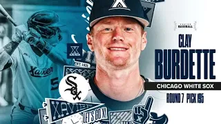 Moeller & Xavier Alum Clay Burdette Reacts to White Sox Selection