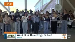 Great Day Game Day: Hand H.S. Band & Cheerleaders