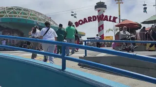 Shots fired near Santa Cruz Beach Boardwalk, 2 teens arrested