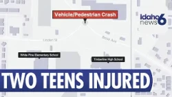 Two Teens Struck by Vehicle Near Timberline High School in Boise
