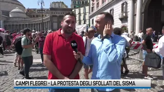 Napoli, sfollati del sisma in protesta: 5000 sfollati e nessuna risposta