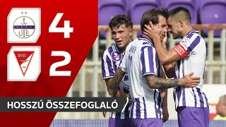 OTP Bank Liga: Újpest FC – Debreceni VSC 4–2 | hosszú összefoglaló