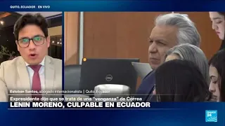 ¿Qué sigue para el expresidente Lenín Moreno tras ser acusado de recibir sobornos? • FRANCE 24