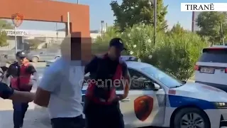U PRANGOS NË BANJO/ Dalin PAMJET e arrestimit të Joz Markut dhe shokut të tij nga policia