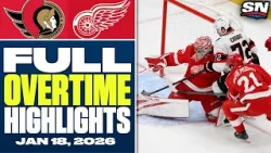 Senators at Red Wings | FULL Overtime Highlights - January 18, 2026