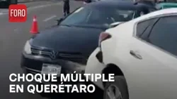 Carambola de al menos 8 vehículos desata el caos en Querétaro - Paralelo 23