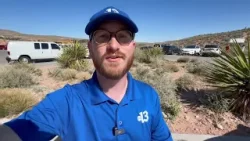 В преддверии сильной жары посетители каньона Ред-Рок больше всего обеспокоены мерами безопасности... В преддверии сильной жары посетители каньона Ред-Рок больше всего обеспокоены мерами безопасности...