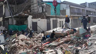 Colombia searches for over 3,000 missing after a powerful earthquake kills more than 100