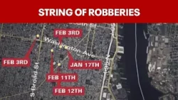 Residents on edge after string of robberies in South Philly Residents on edge after string of robberies in South Philly