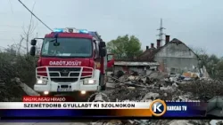 SZEMÉTDOMB GYULLADT KI SZOLNOKON